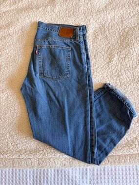 Levi's Women's Slim Taper Blue Denim Jeans